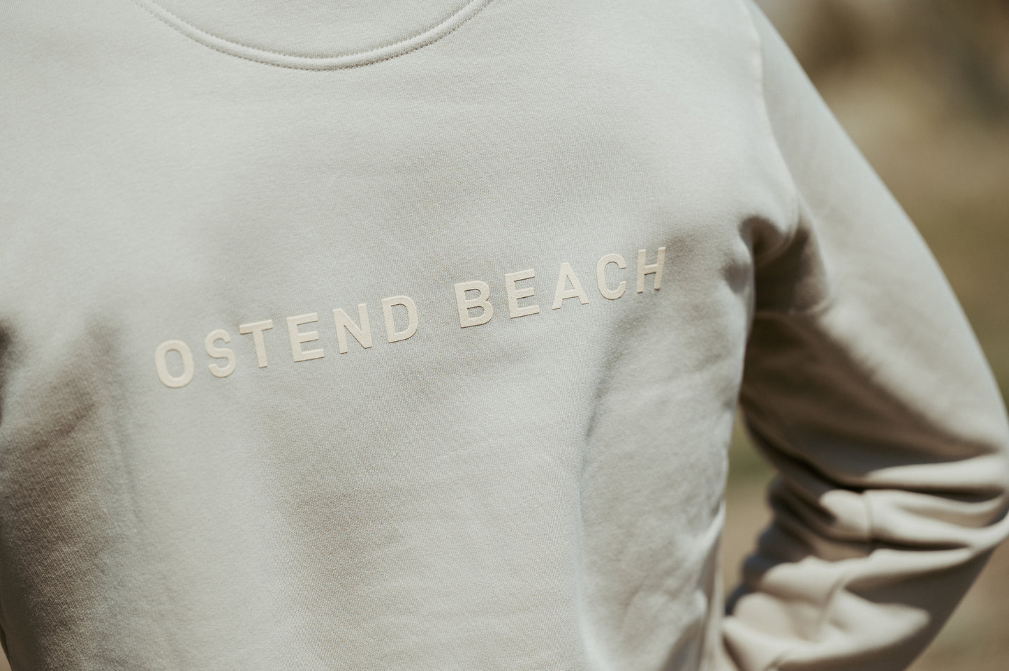 Ostend Beach - Desert Dust Hoodie