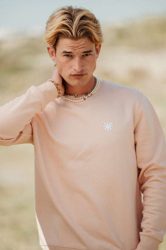 Ostend Beach - Peach Sweater