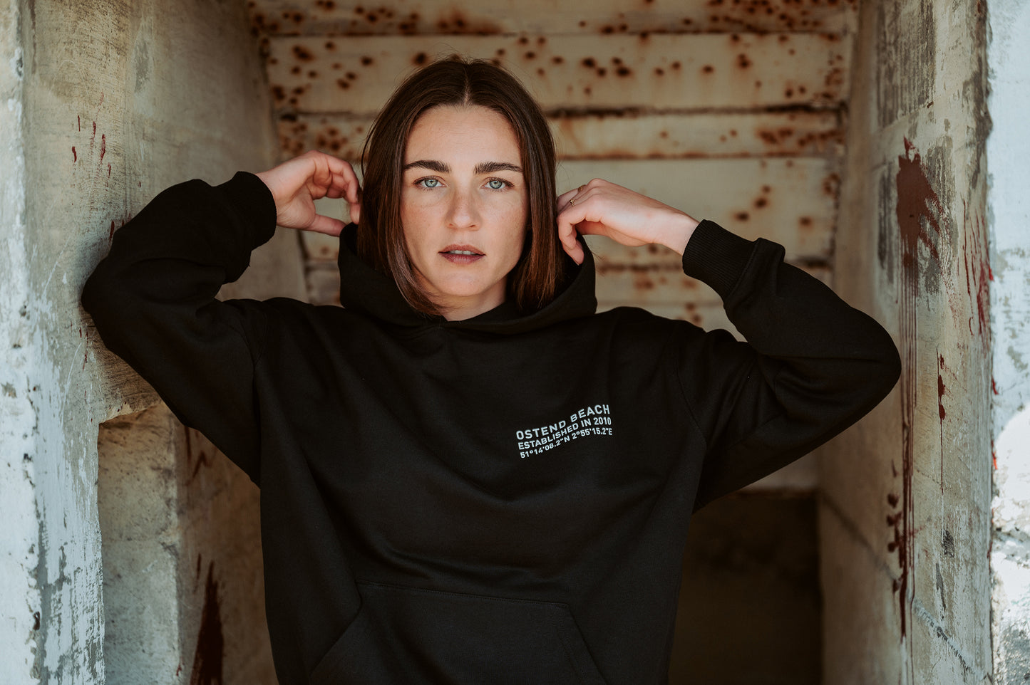 Ostend Beach - Oversized Hoodie