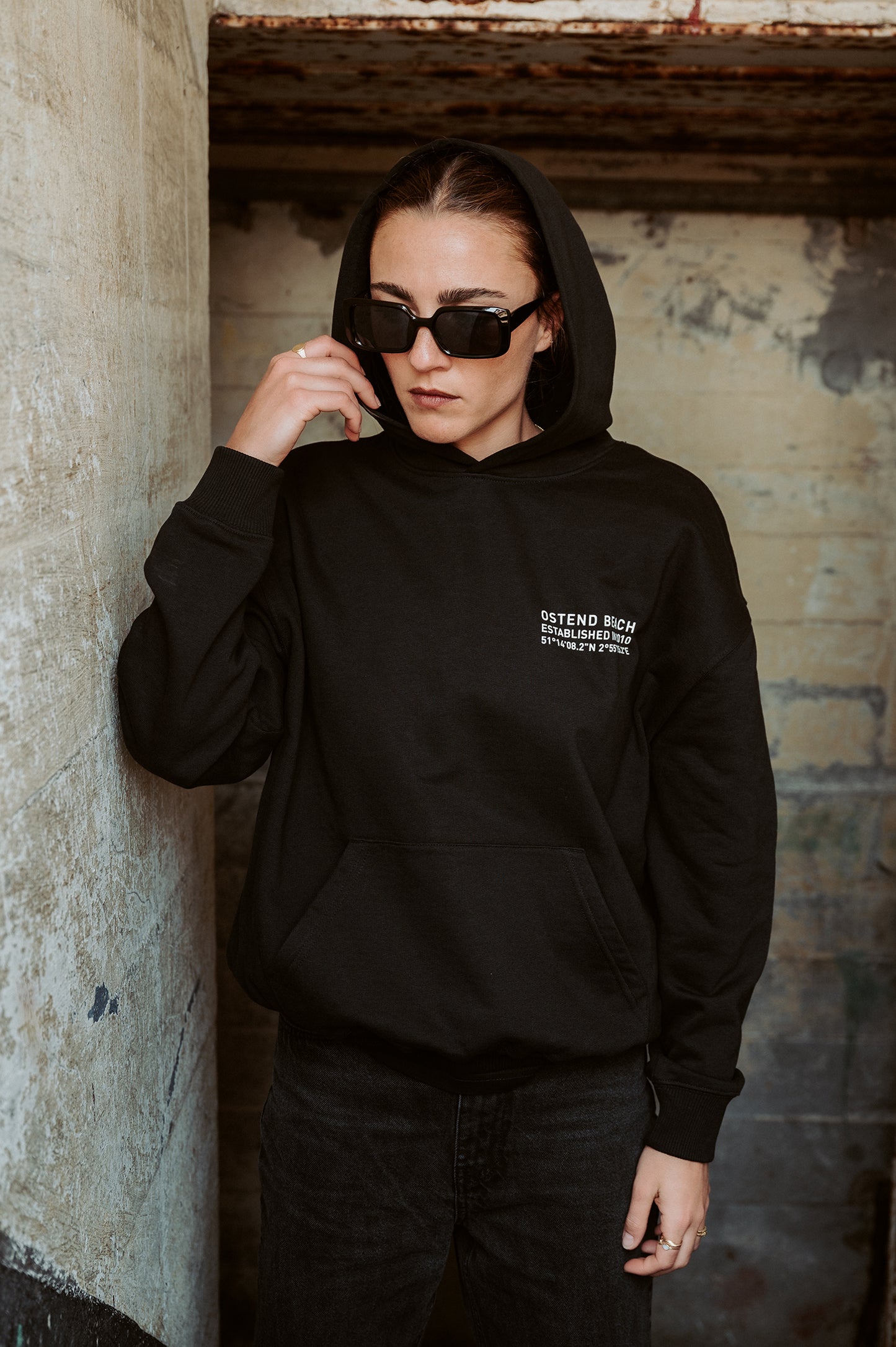 Ostend Beach - Oversized Hoodie