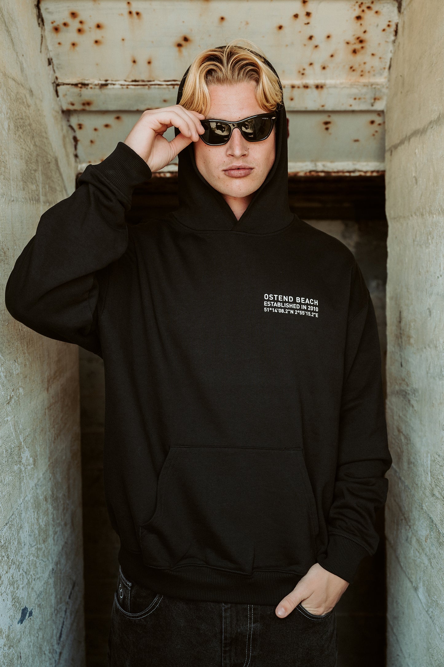 Ostend Beach - Oversized Hoodie