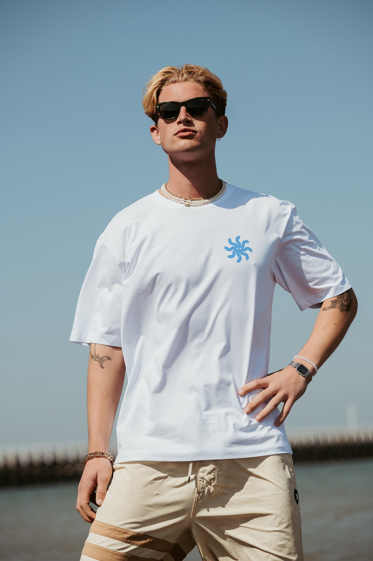 Ostend Beach - Oversized T-Shirt